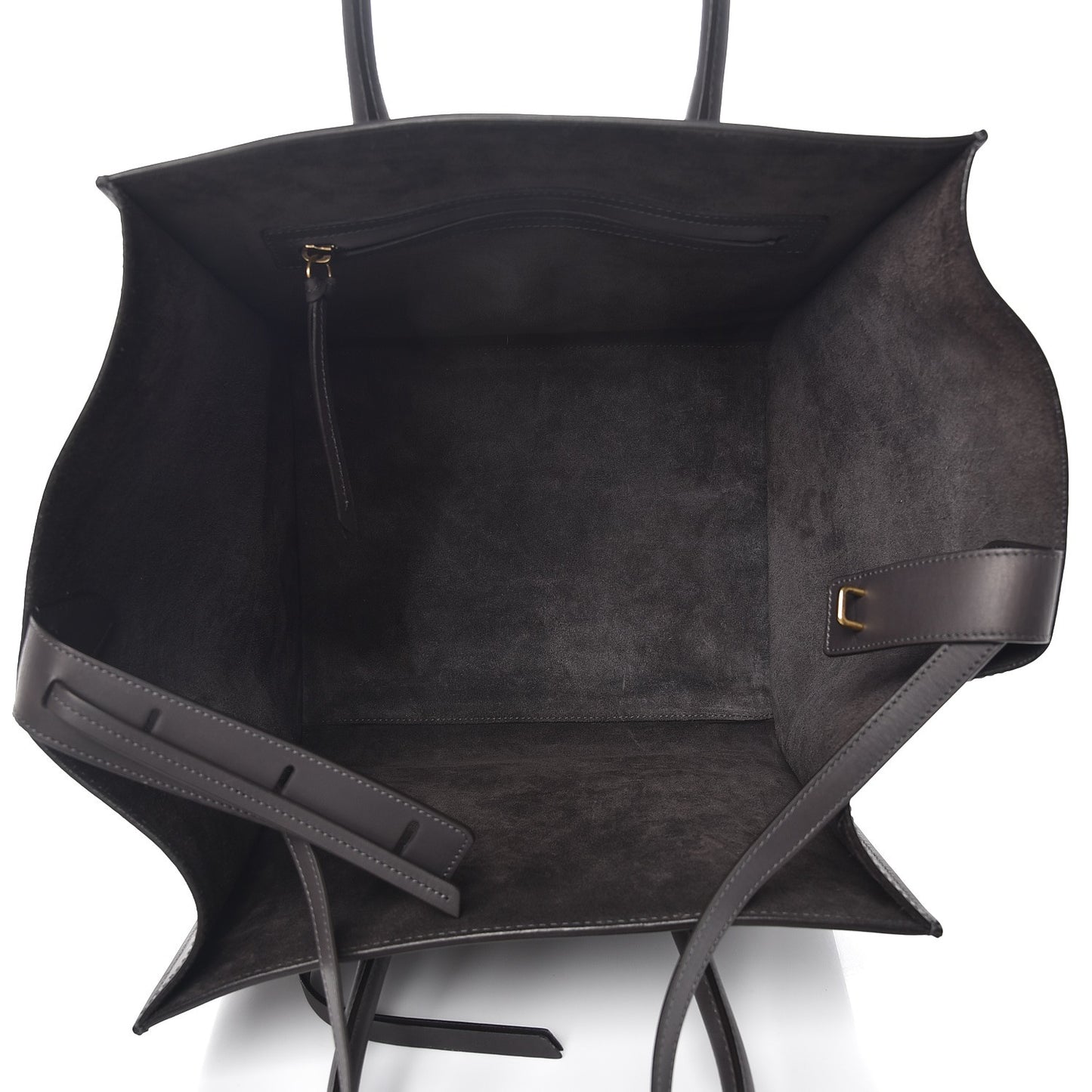 Smooth Calfskin Medium Phantom Luggage Grey