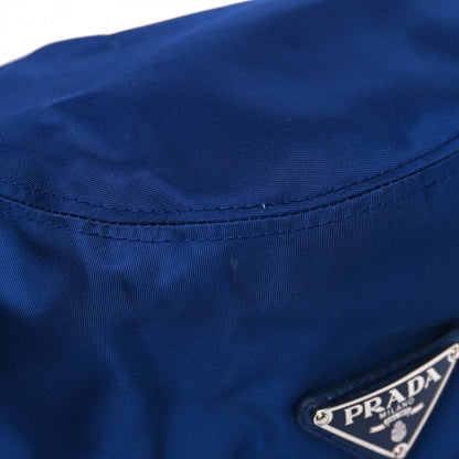 Prada Nylon Metal Triangle Logo Mens Bucket Hat M Bluette 5 of 5