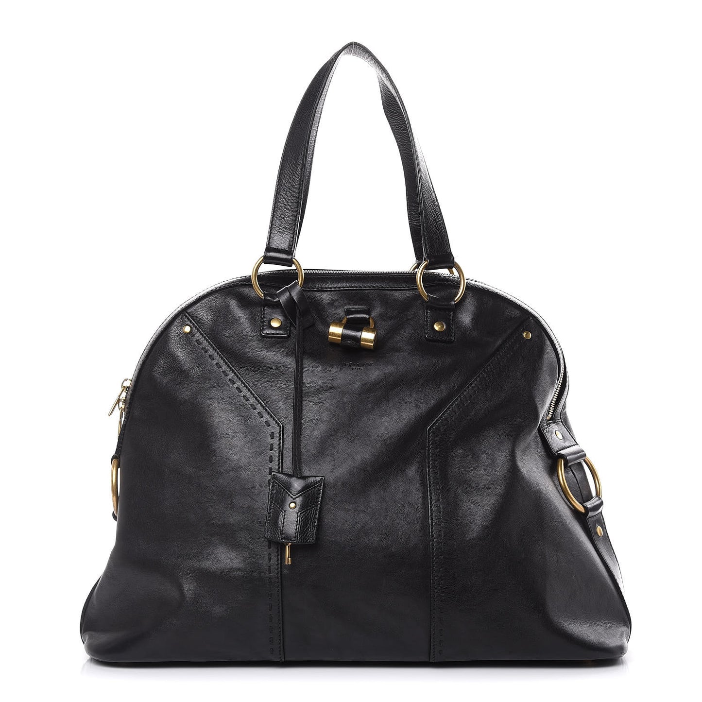 Calfskin Oversized Muse Black