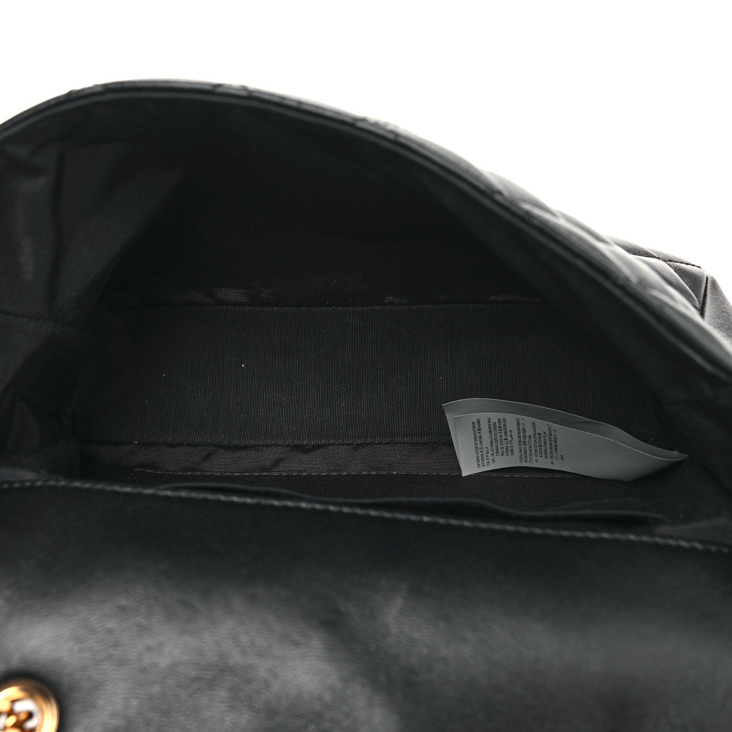 Versace Nappa Quilted La Medusa Chain Crossbody Black 5 of 10