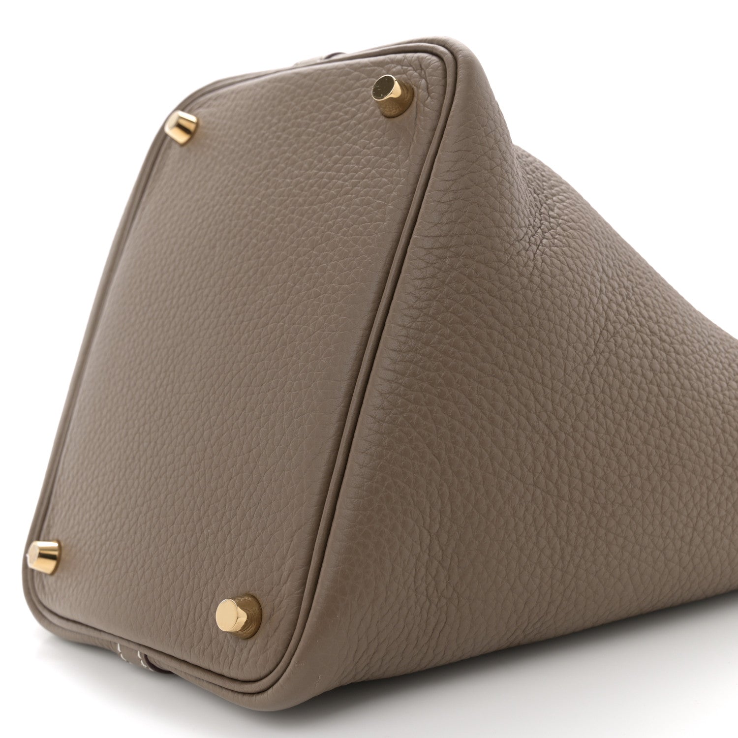 Hermes Taurillon Clemence Picotin Lock 18 PM Etoupe 10 of 10