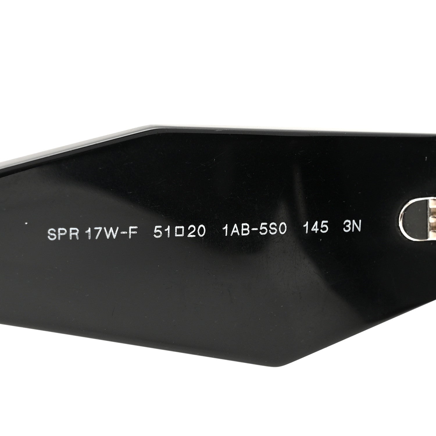 Prada Acetate Symbole Sunglasses SPR 17W Black 11 of 16