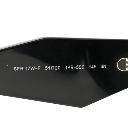 Prada Acetate Symbole Sunglasses SPR 17W Black 11 of 16