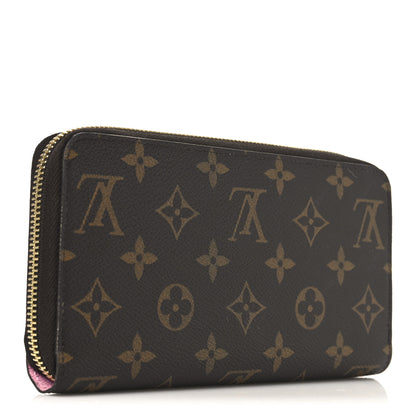 Louis Vuitton Monogram 2023 Christmas Animation Alpine Zippy Wallet Pink 3 of 7