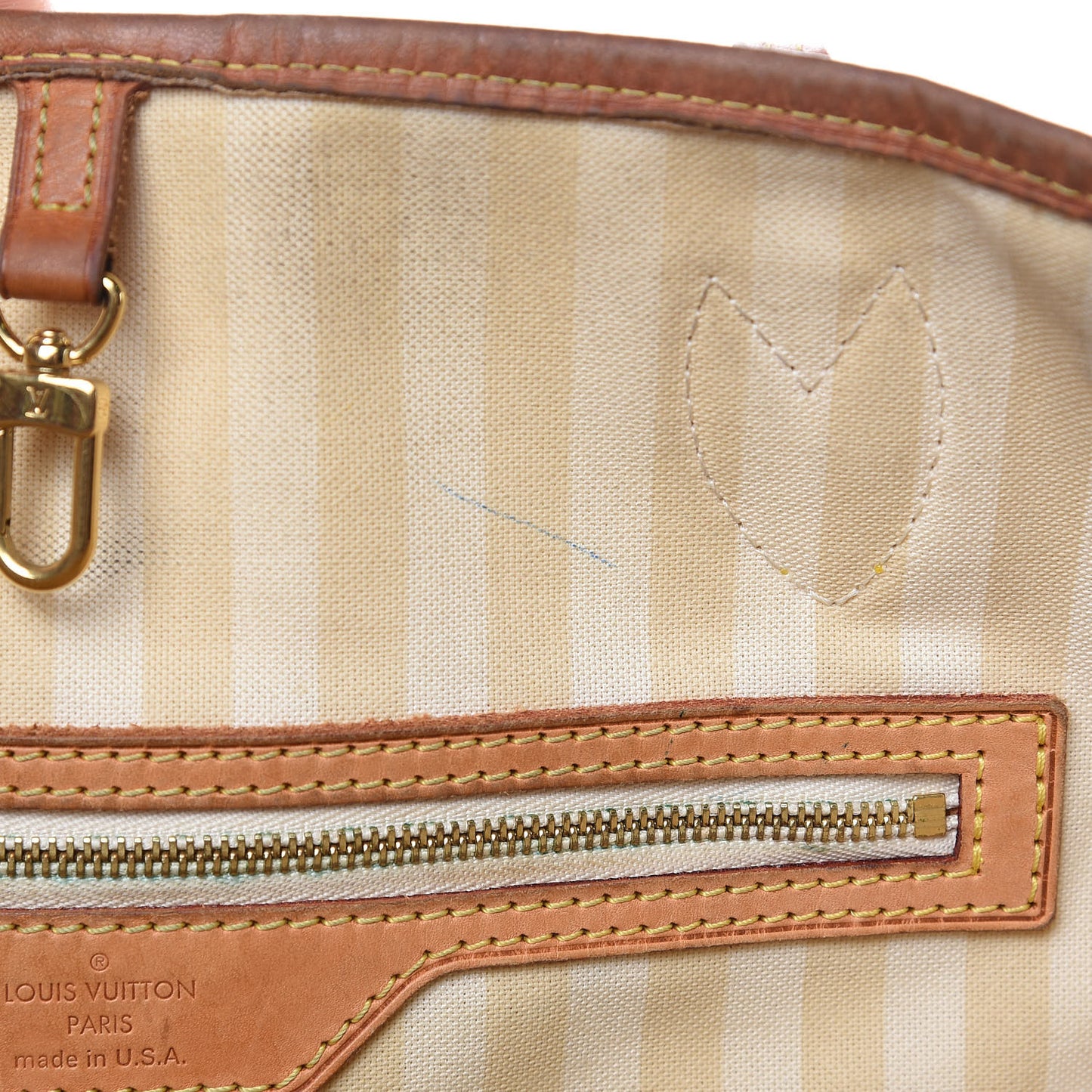 Monogram Rayures Neverfull MM