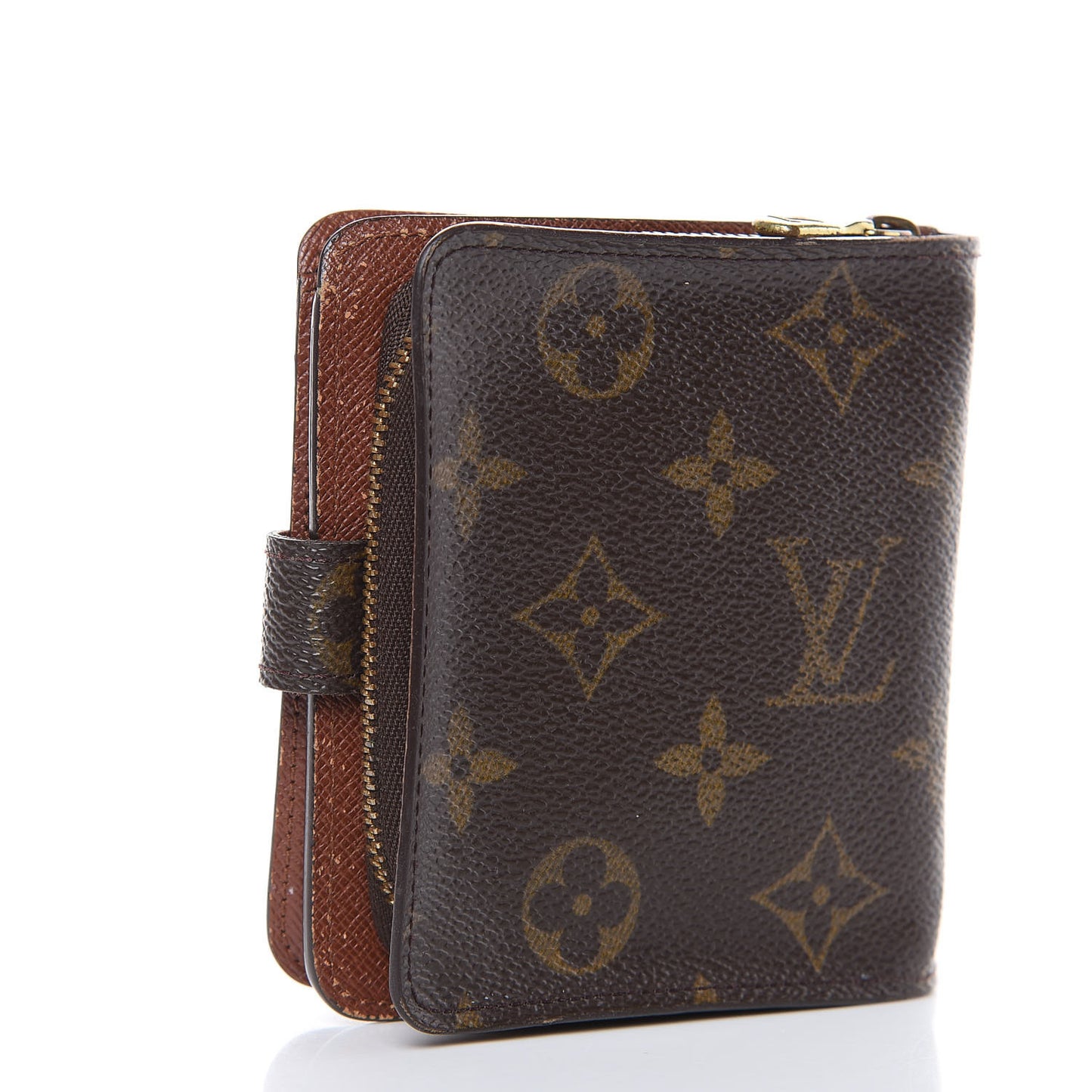 Monogram Compact Zippe Zipped Wallet