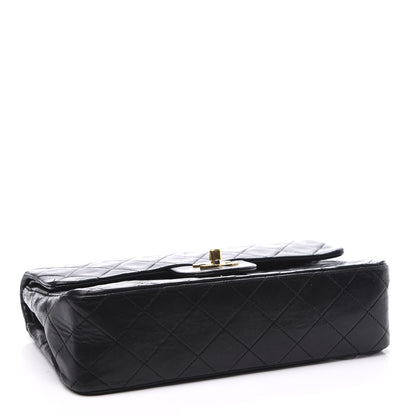 Chanel Lambskin Quilted Small Double Flap Black 3 of 10