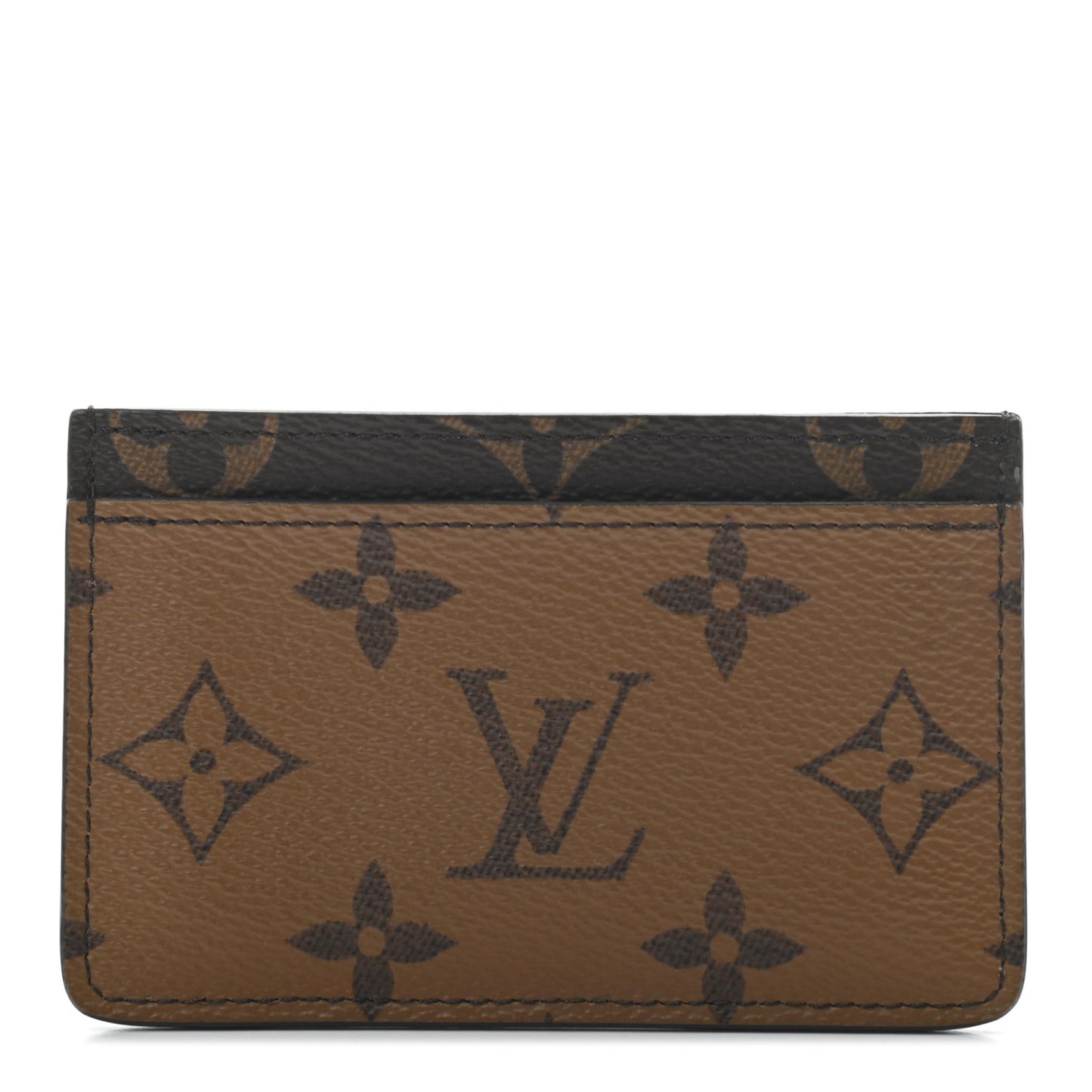 Reverse Monogram Card Holder