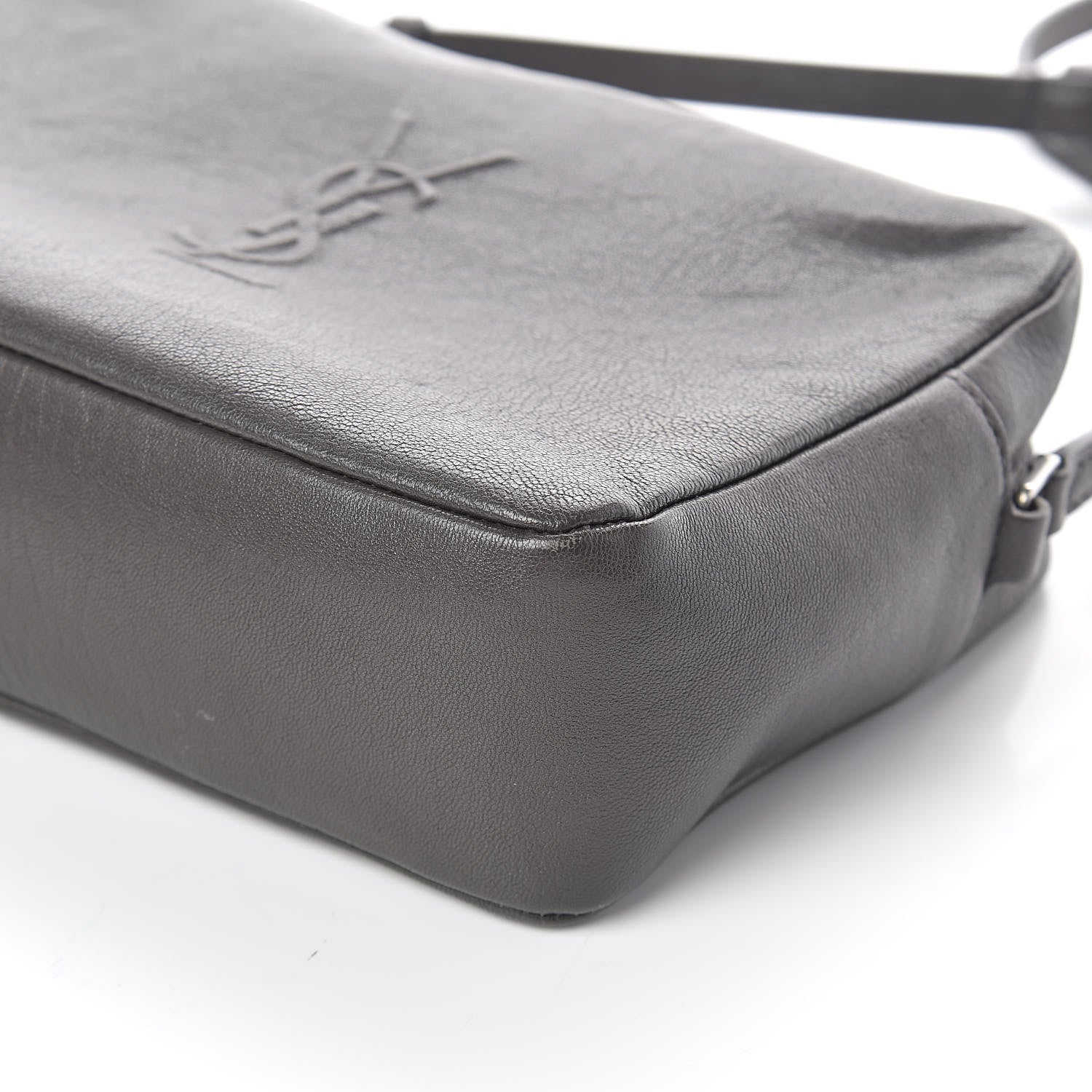 Saint Laurent Calfskin Small Lou Camera Bag Asphalt 10 of 10