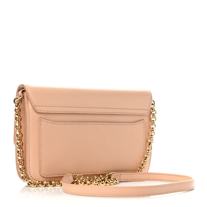 Chloe Calfskin Suede C Clutch With Chain Blushy Pink 2 of 4