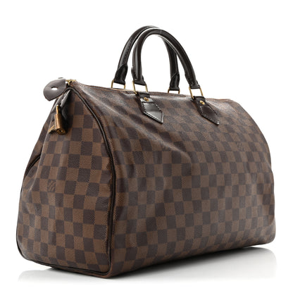 Louis Vuitton Damier Ebene Speedy 35 3 of 12