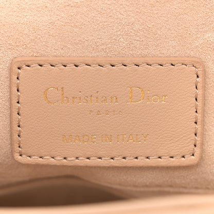 Christian Dior Lambskin Cannage Small Lady D-Joy Biscuit 6 of 12