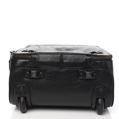 Balenciaga Agneau Classic Hardware Voyage Carry On Trolley Black 8 of 10