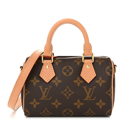 Louis Vuitton Monogram Nano Speedy Bandouliere 1 of 12