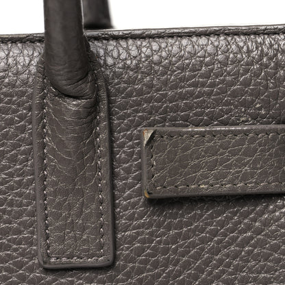 Saint Laurent Grained Calfskin Nano Sac De Jour Fog 14 of 17
