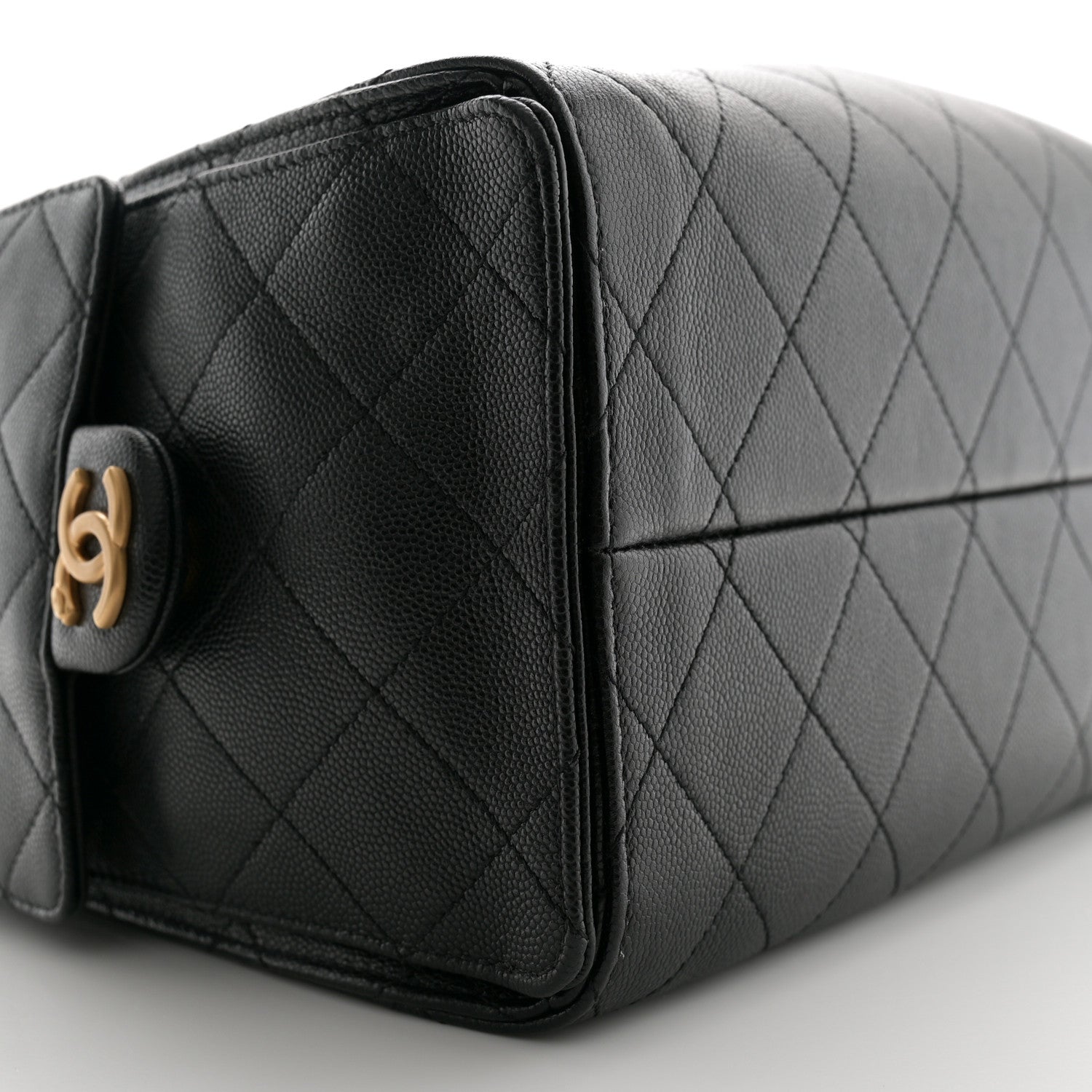 Chanel Caviar Quilted Small Chanel 25 Handbag Black 9 of 12