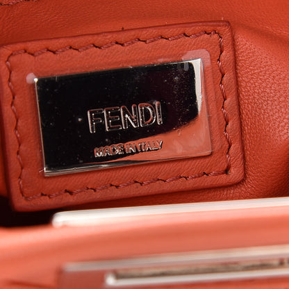 Fendi Nappa Waves Bi-Color Mini Peekaboo Iconic Satchel 6 of 8