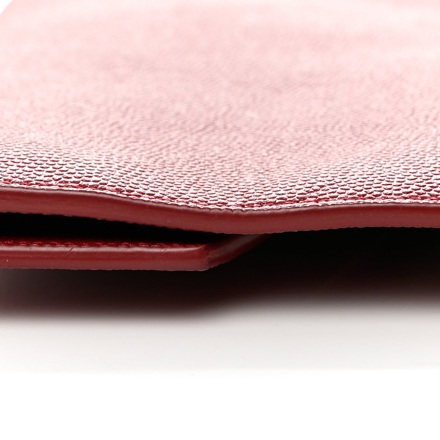 Saint Laurent Grain De Poudre Uptown Pouch Red 9 of 15