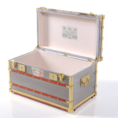 Louis Vuitton Mini Malle Zinc Trunk Paperweight Jewelry Box VIP Gift 4 of 6