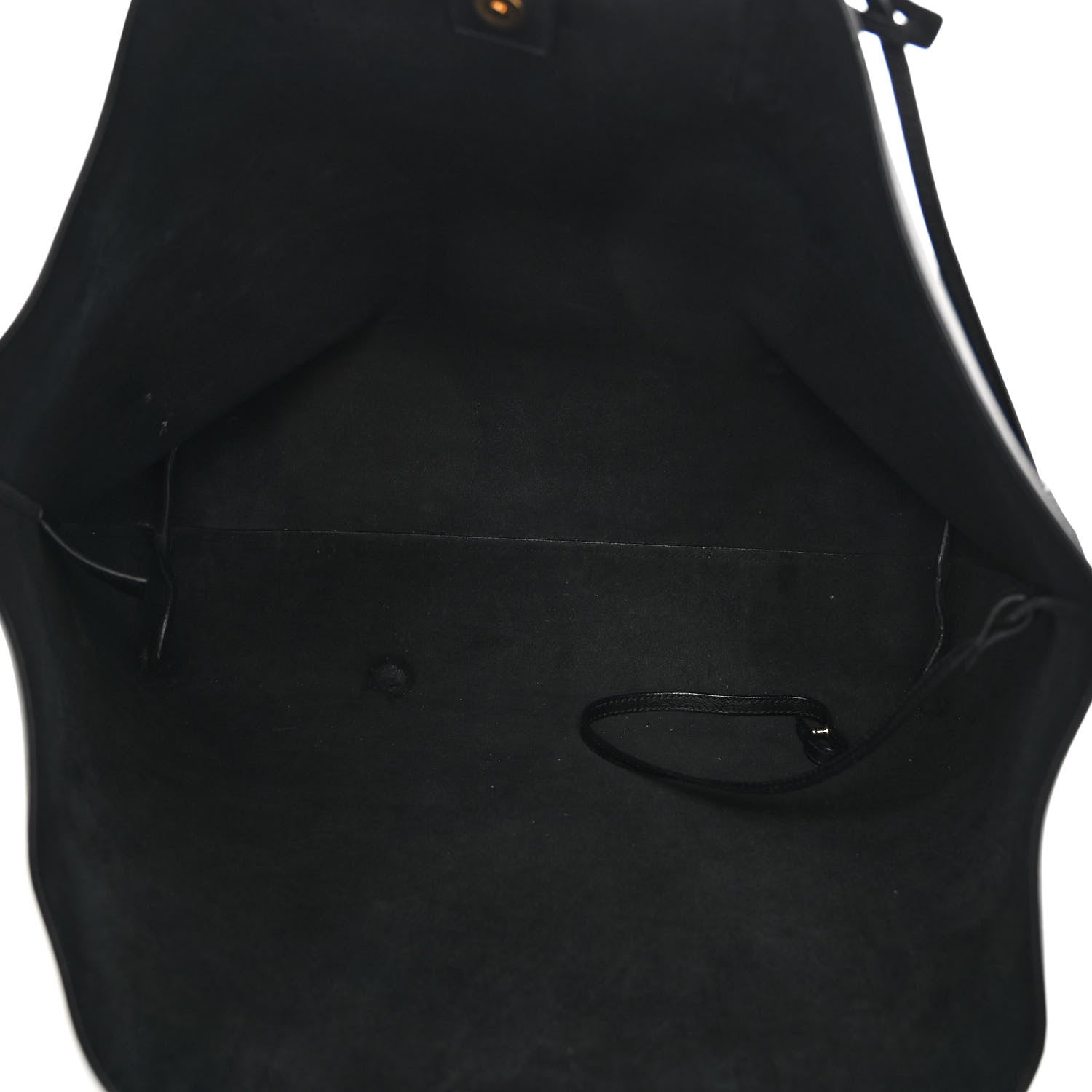 Saint Laurent Calfskin Large Shopping Tote Black 6 of 15