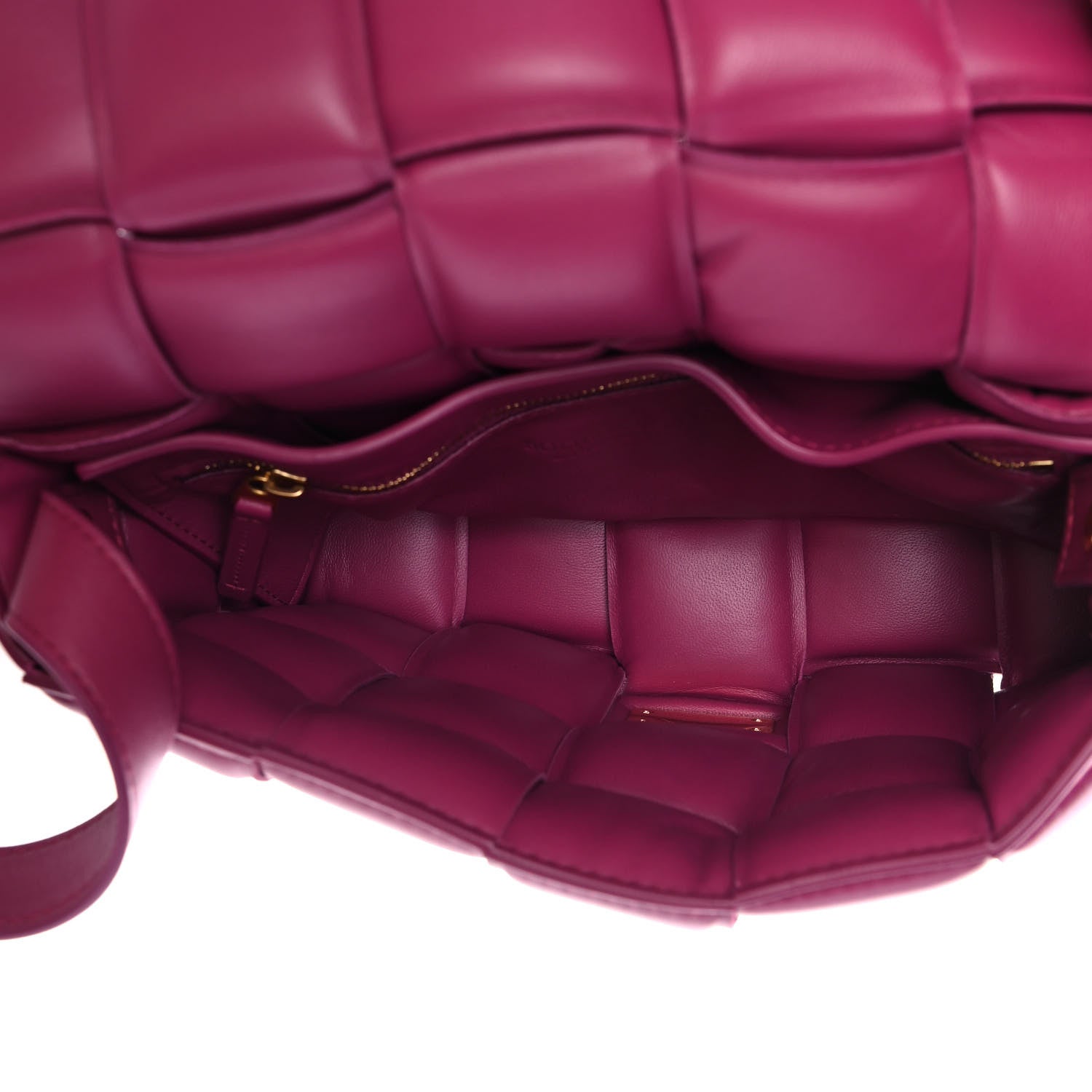 Bottega Veneta Nappa Maxi Intreccio Padded Cassette Crossbody Bag Cinnabar 5 of 10