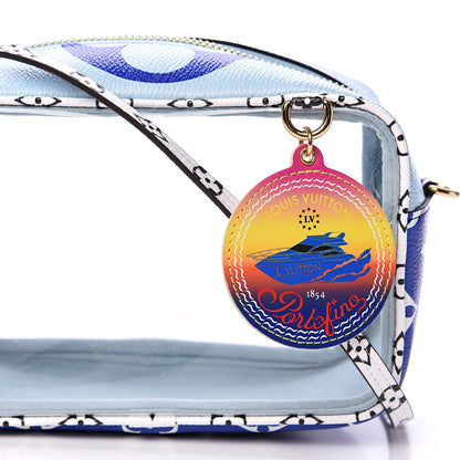 Louis Vuitton Monogram Giant Portofino Beach Pouch Blue 7 of 10