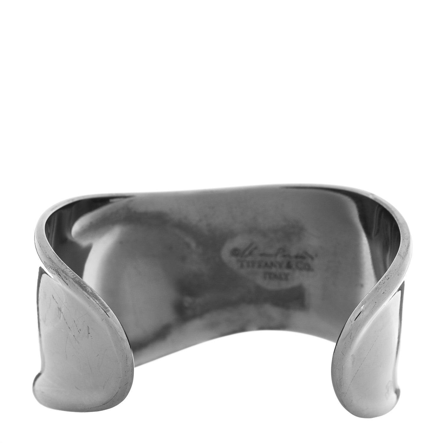 Tiffany Ruthenium Small Elsa Peretti Left Wrist Bone Cuff Bracelet 2 of 3