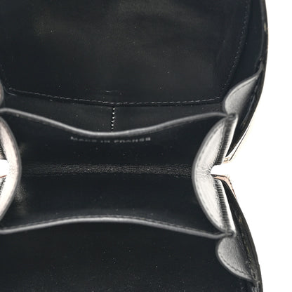 Chanel Patent Goatskin Make-Up Box Clutch With Chain  Black 5 of 16