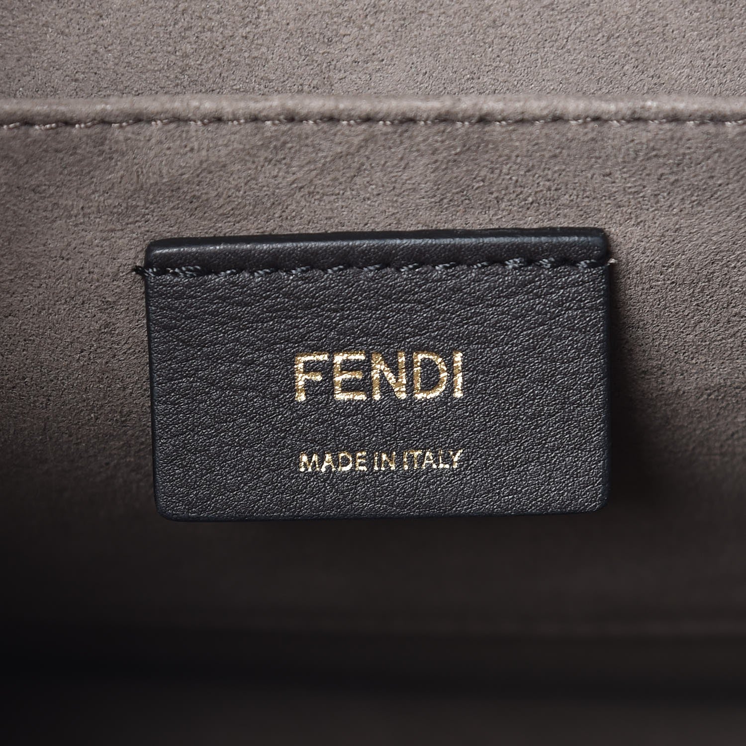 Fendi Vitello Century Raffia Snakeskin F is Fendi FF Woven Embroidered Kan I Shoulder Bag Black Natural 7 of 8