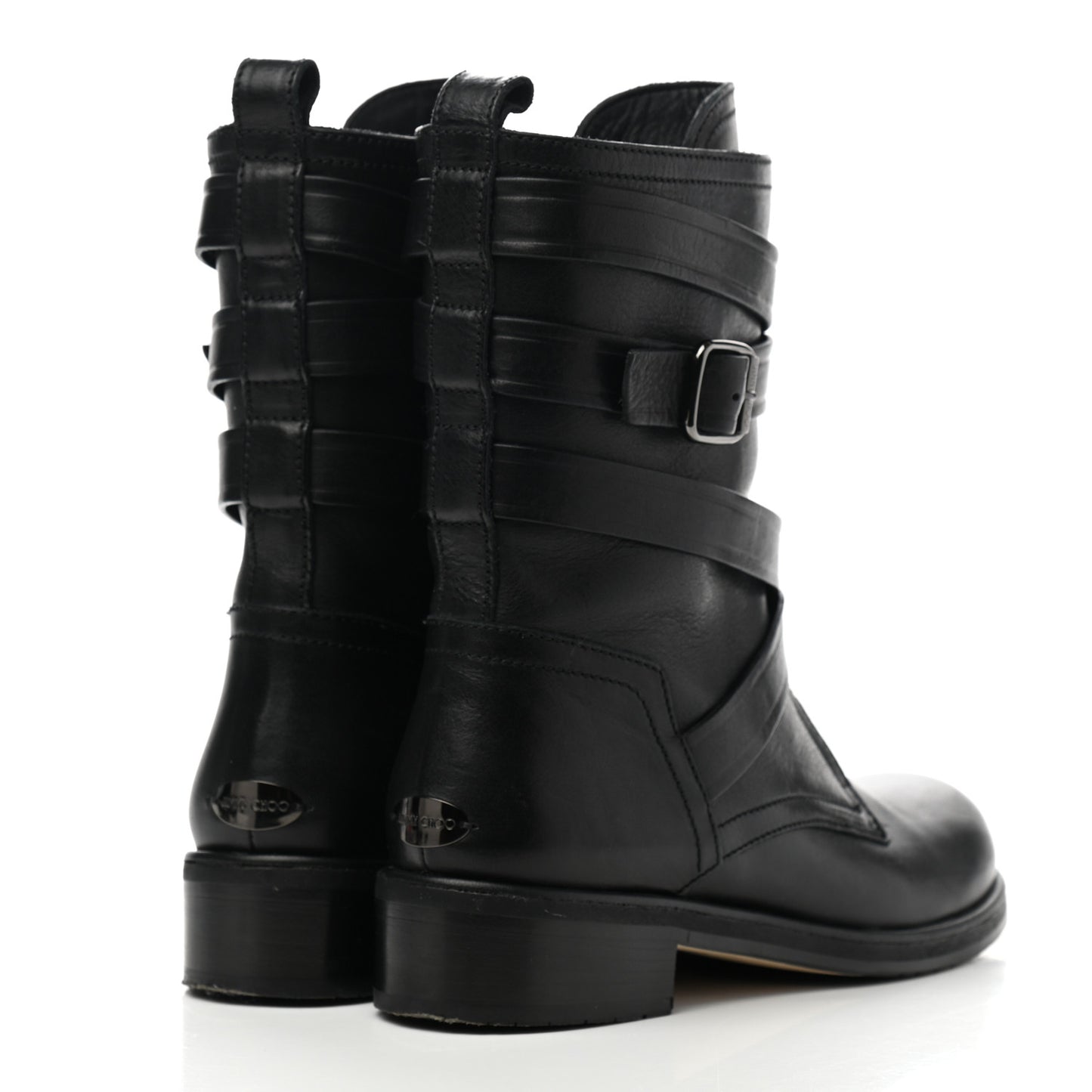 Grainy Calfskin Dalston Boots 37 Black