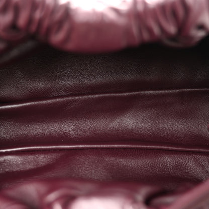 Mansur Gavriel Lambskin Mini Cloud Clutch Plum 5 of 9