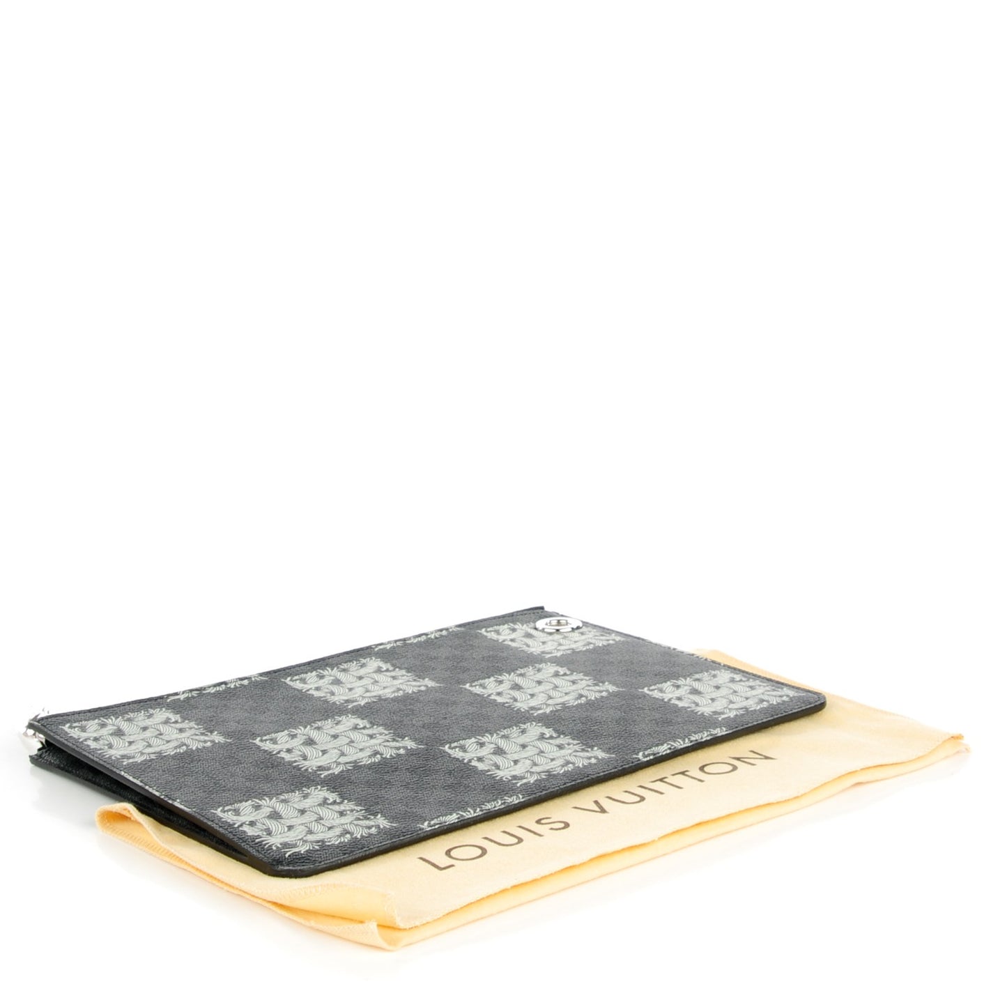 Damier Graphite Rope Pochette Jour PM White