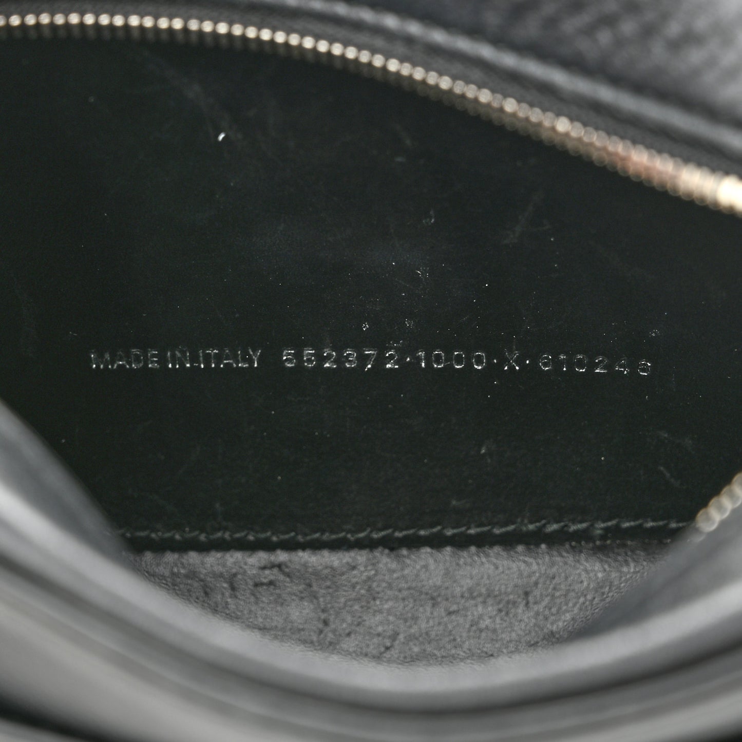 Calfskin Logo XS Everyday Camera Bag Black