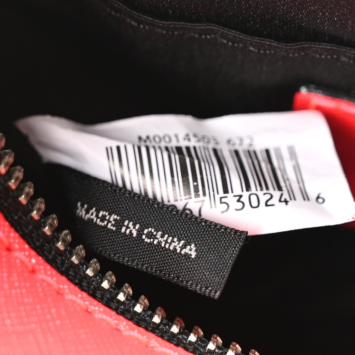 Saffiano Small Snapshot Camera Bag Hot Pink