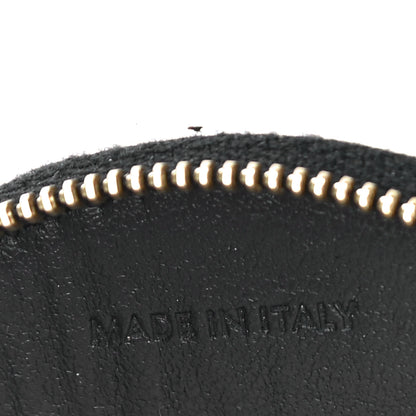 Celine Triomphe Canvas Round Zip Coin Purse 6 of 12