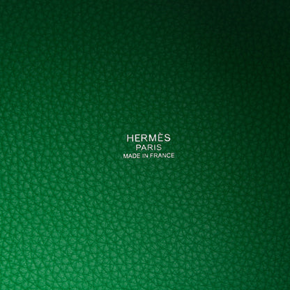 Hermes Taurillon Clemence Picotin Lock 18 PM Bambou 9 of 11