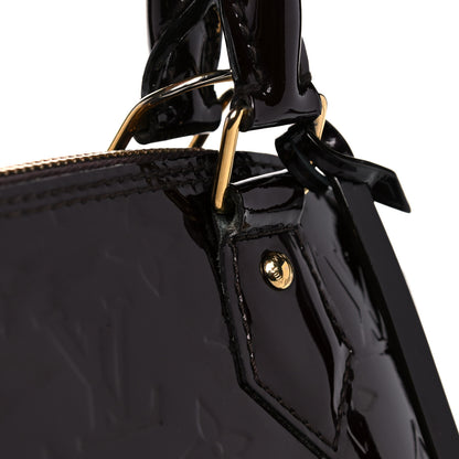 Louis Vuitton Vernis Alma BB Amarante 19 of 21