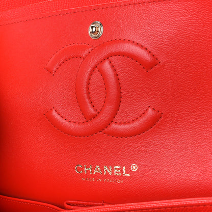 Chanel Caviar Quilted Medium Double Flap Red 7 of 15