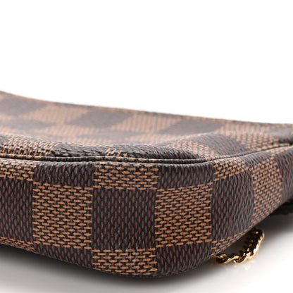 Louis Vuitton Damier Ebene Mini Pochette Accessories 10 of 11
