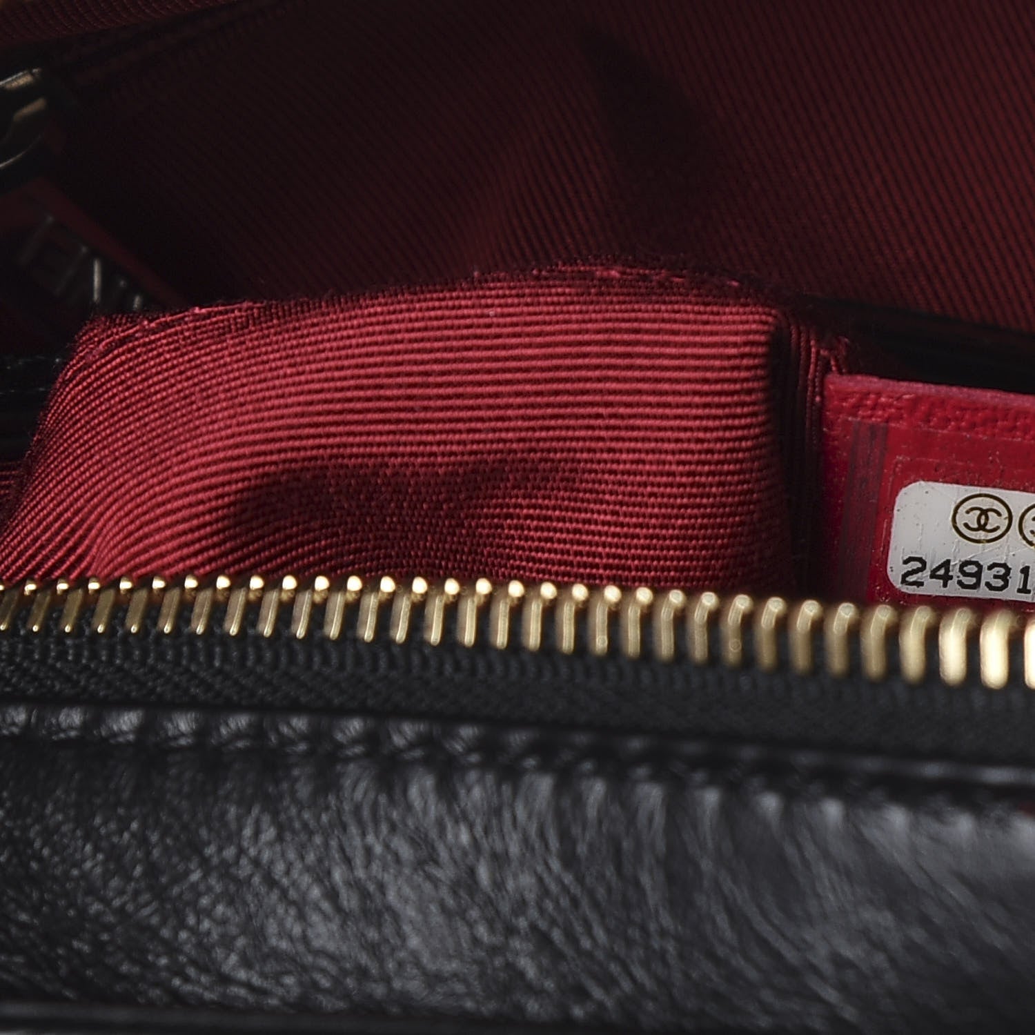 Chanel Aged Calfskin Quilted Medium Gabrielle Hobo Black 6 of 10