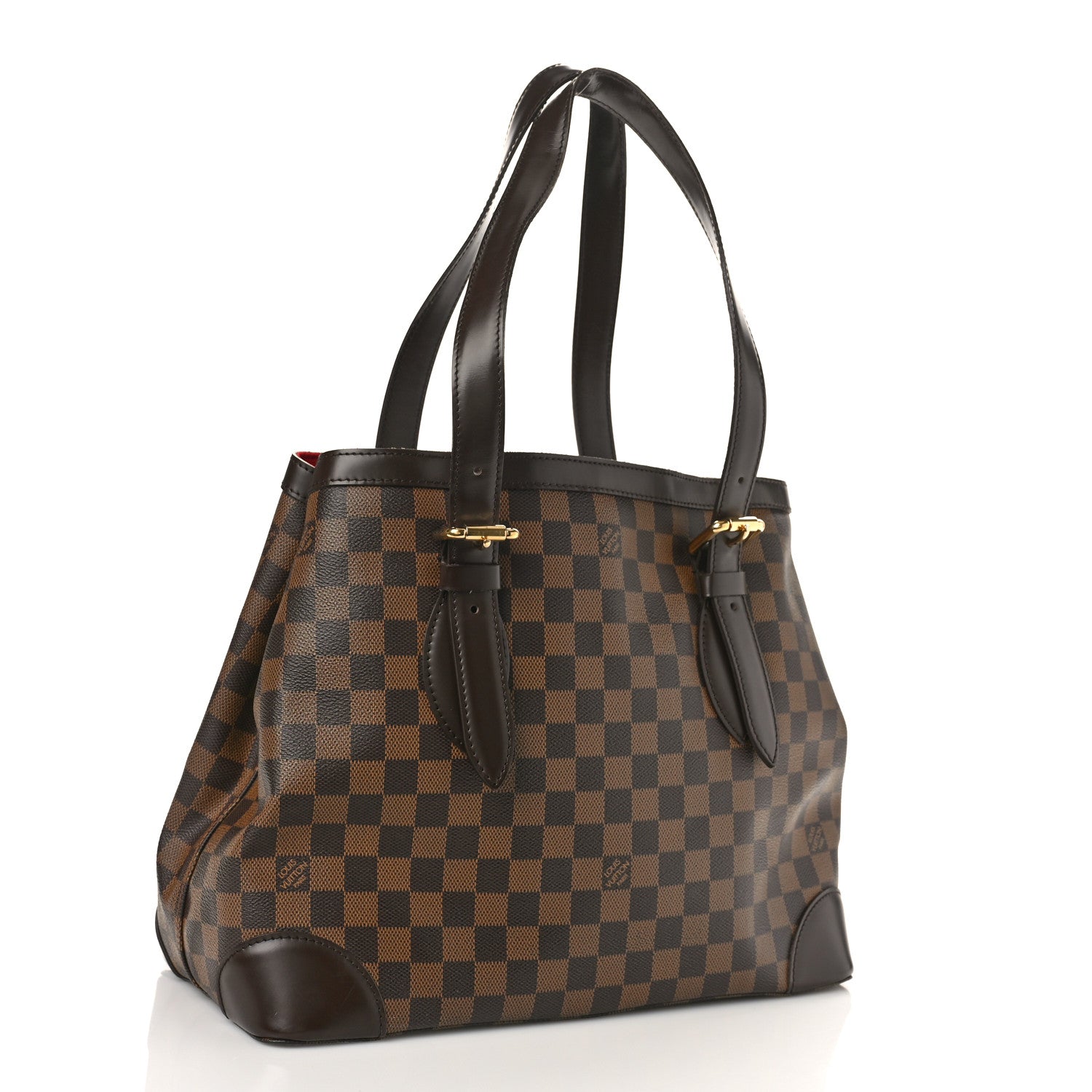 Louis Vuitton Damier Ebene Hampstead MM 3 of 8