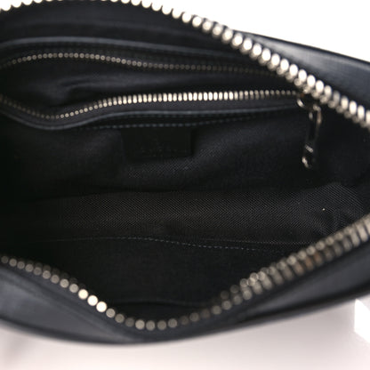 Gucci Soft GG Supreme Monogram Web Belt Bag Black Grey 5 of 9