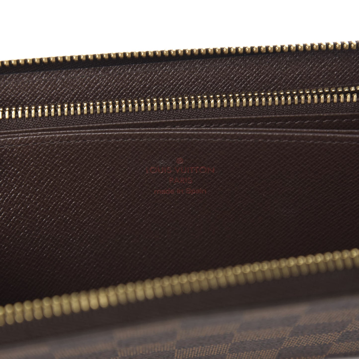 Damier Ebene Zippy Wallet
