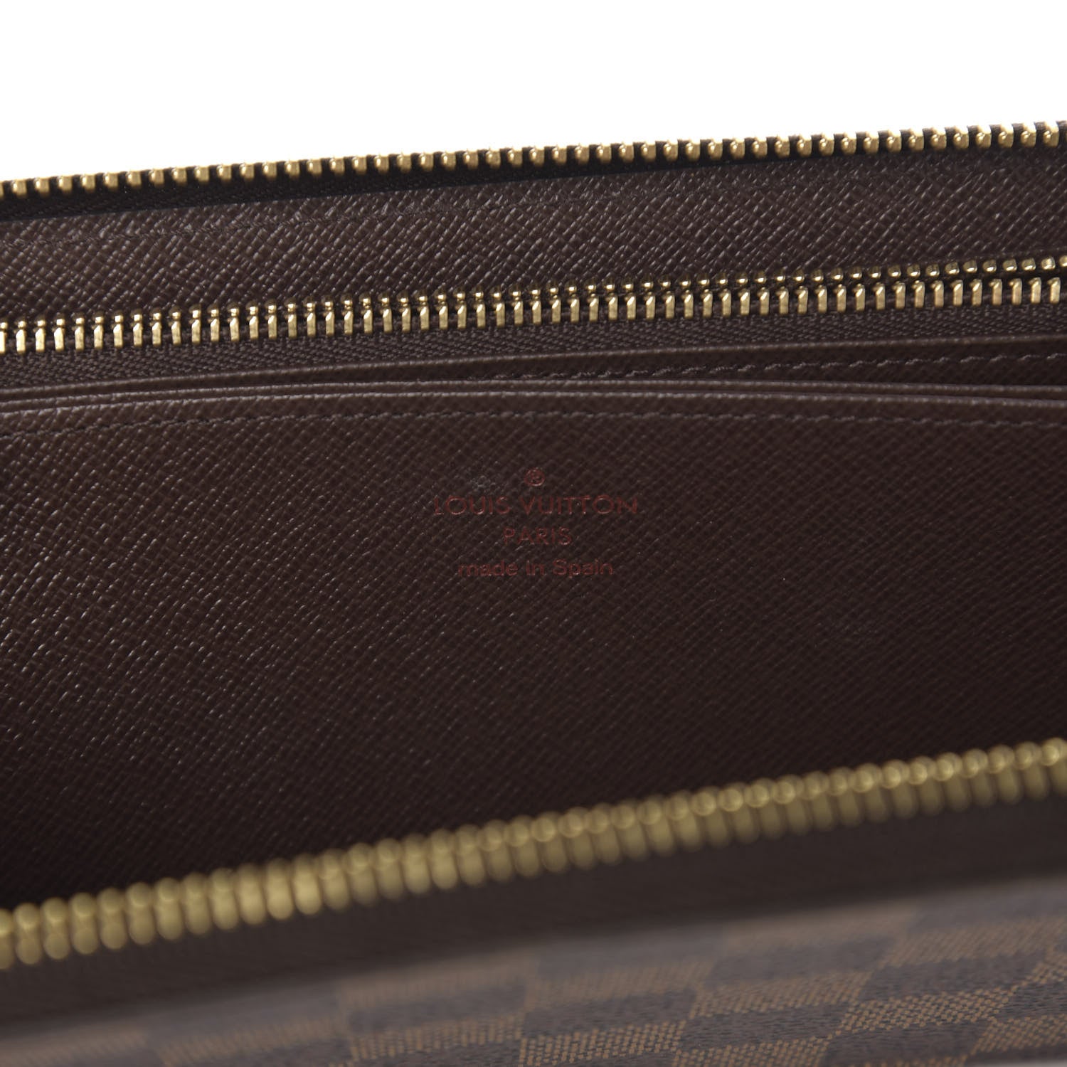Louis Vuitton Damier Ebene Zippy Wallet 5 of 8
