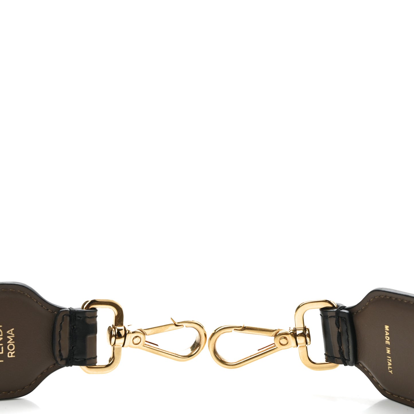 Vitello Century Bi-Color FF 1974 Embossed Strap You Maya Black