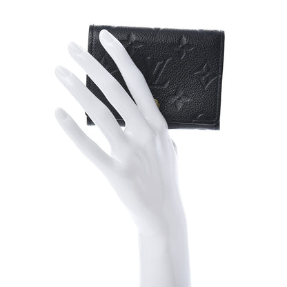 Louis Vuitton Empreinte Business Card Holder Black 2 of 9