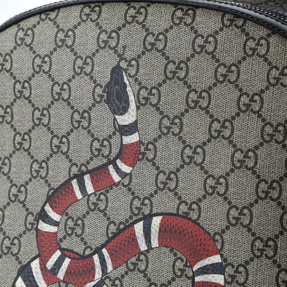 Gucci GG Supreme Monogram Kingsnake Dome Backpack 6 of 8