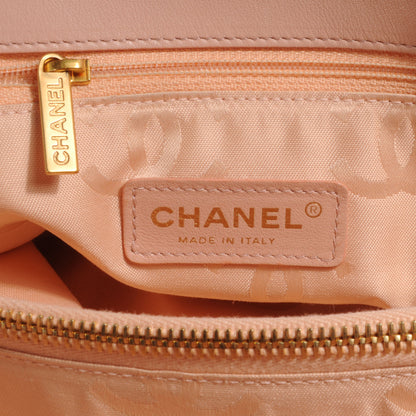 Chanel Straw Raffia Tote Pink 6 of 8
