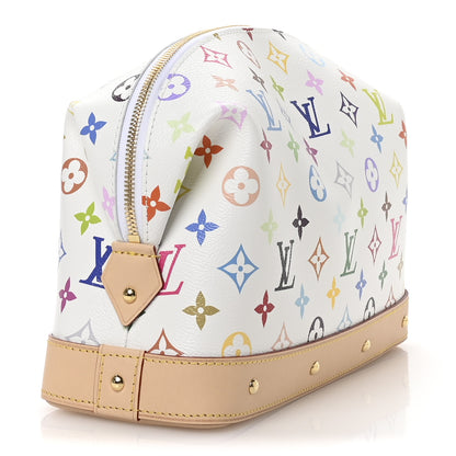 Louis Vuitton LV x TM Monogram Multicolor Cosmetic Pouch GM White 3 of 7