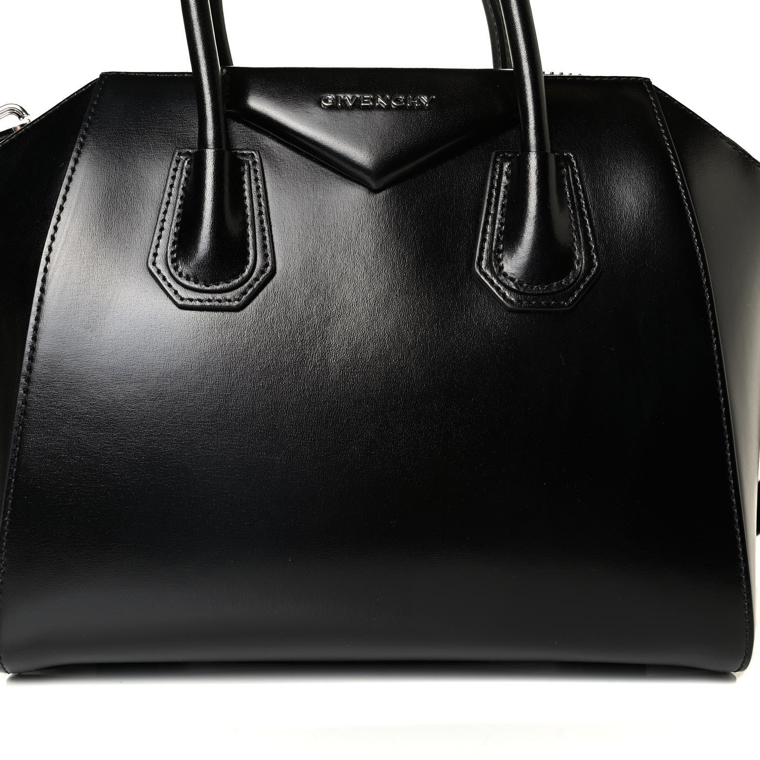 Givenchy Shiny Lord Calfskin Small Antigona Black 6 of 6